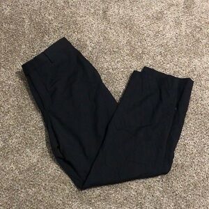 Stafford Men's Elegant Black Dress Pants